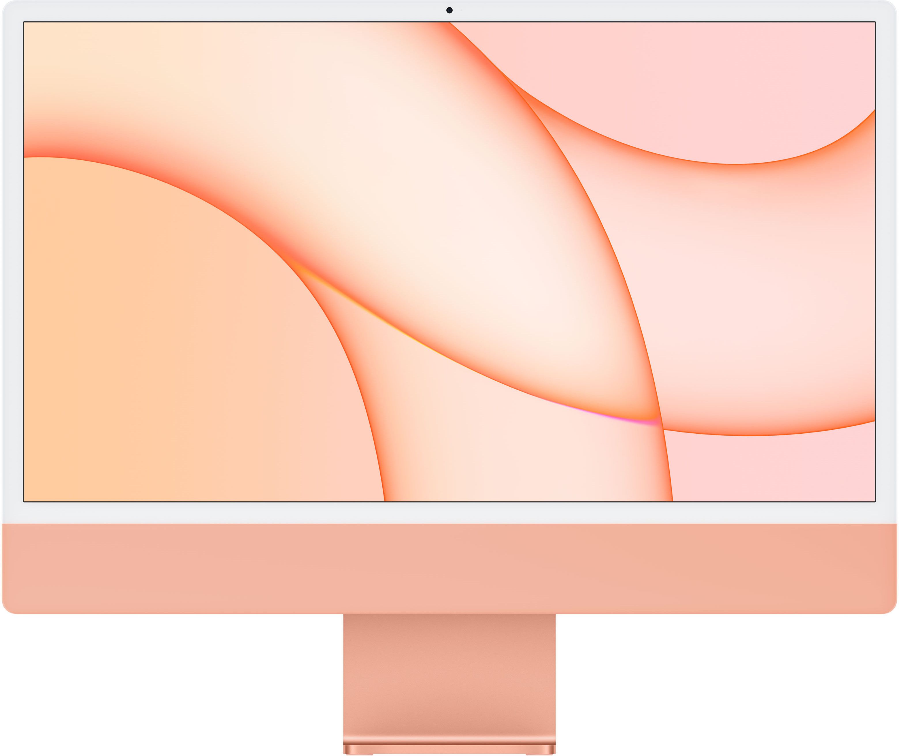 APPLE 24inch iMac with Retina 4.5K display Apple M1 chip with 8‑core CPU and 8‑core GPU 256GB - Orange